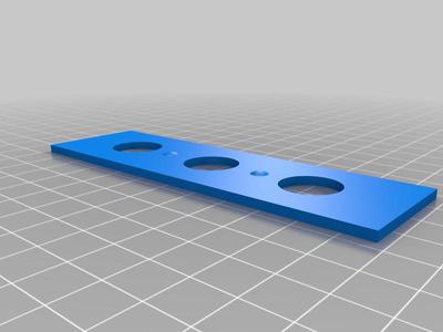 3 Gang Aviator Plate 