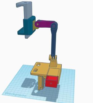 Ender 3 V3 SE LCD support + Universal Phone Holder + storage