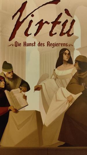 Virtu Boardgame - Brettspiel - Inbox - Inlay - Organizer