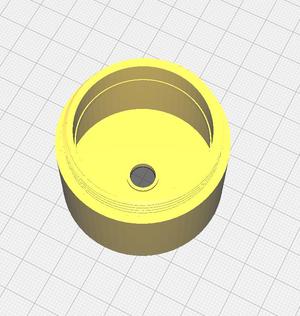 M12 Cap with Hole