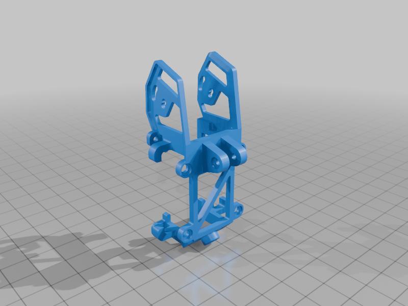 Geprc GP8 naked GoPro frame and mount for BetaFPV Pavo20 with analog VTX