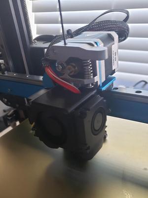 Compact Trifan Ender 3 V2 Fan Housing for Direct Drive