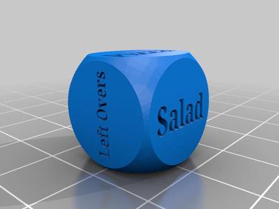 Food Decision Cube