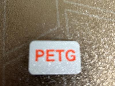20x marker tag PETG for Spring clip