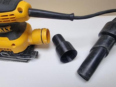 Dewalt sander vacuum adapter