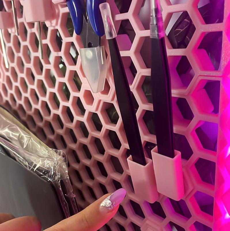 Tweezer Holder for HSW (Honeycomb Storage Wall)