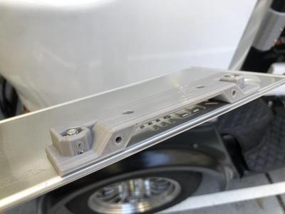 Low Profile Number Plate Base for APtrikes125