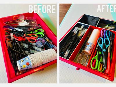 Multipurpose Cart Drawer Organizer