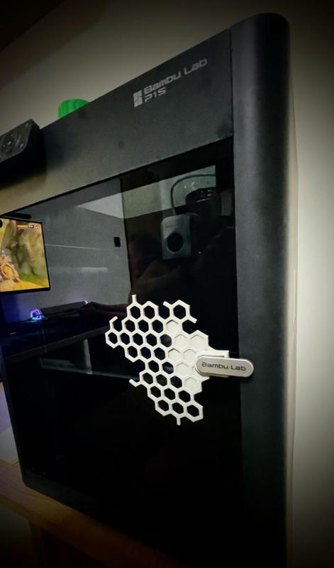 Honeycomb decorations for BambuLab 