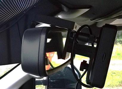 RV Backup camera Screen rearview mirror mount