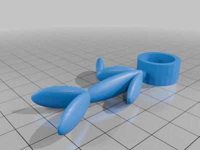 orange stick figure form alan beacker