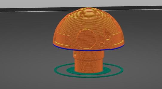 R2 Starwars Extruder Knob for 3d printer