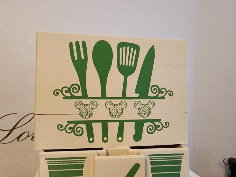 Disney Utensil Holder