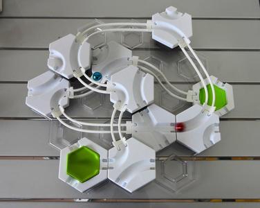 Curved Rails for Gravitrax