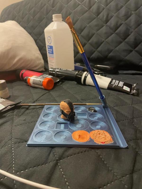 Paint Palette for miniature painting