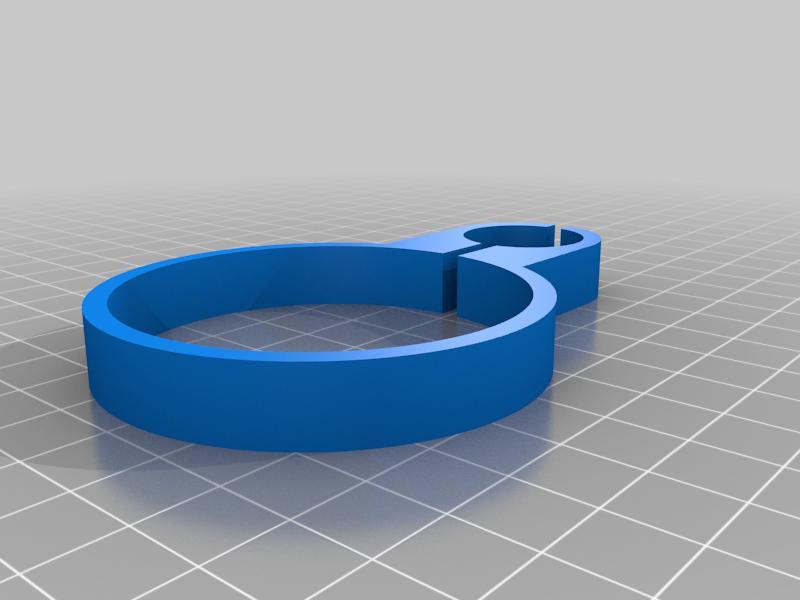 Meade 8x50 finderscope laser clamp (LX-90, LX-200 finderscope)