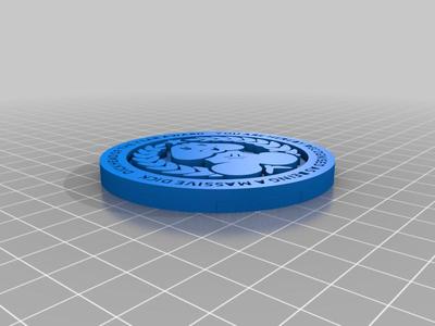 D***head of the year coin