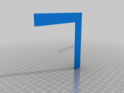 Calibration square XY 100x100mm