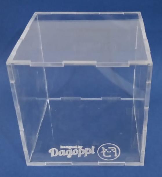 Box acrylic 100.5x100.5x100.5 mm Inside dimensions