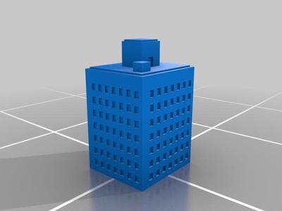 Godzilla 1998 Building