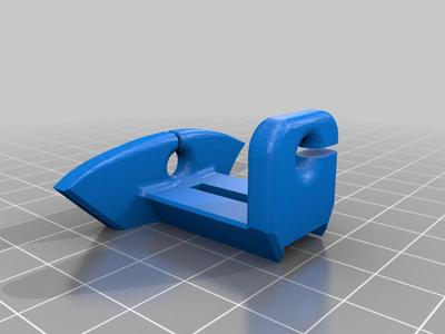 Slotted yarn carrier for Gearhart CSM
