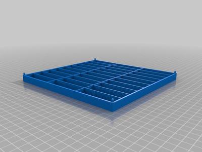 Stackable Box Organizer FlatSide