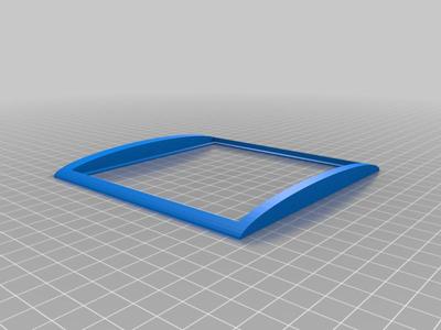 Gap Plate for "Dual Light Switch Cover With Shelf And Key Hooks"