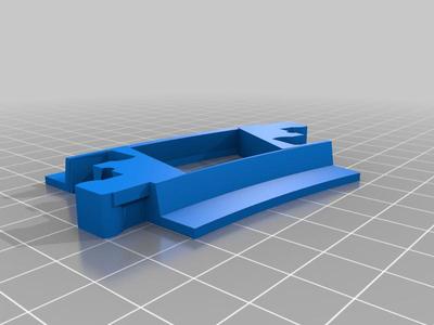 Duplo-compatible 15 degree train track (fast printing) 