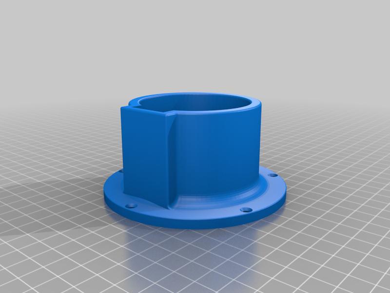 Staubsauger Anschluss 58mm DN40-Rohr