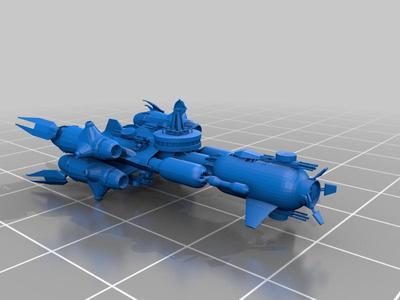 Babylon 5 Skylark Patrol Boat Remix