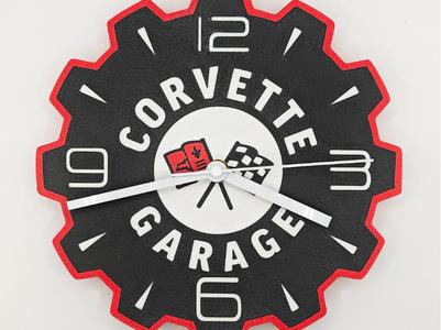 Corvette Garage Clock