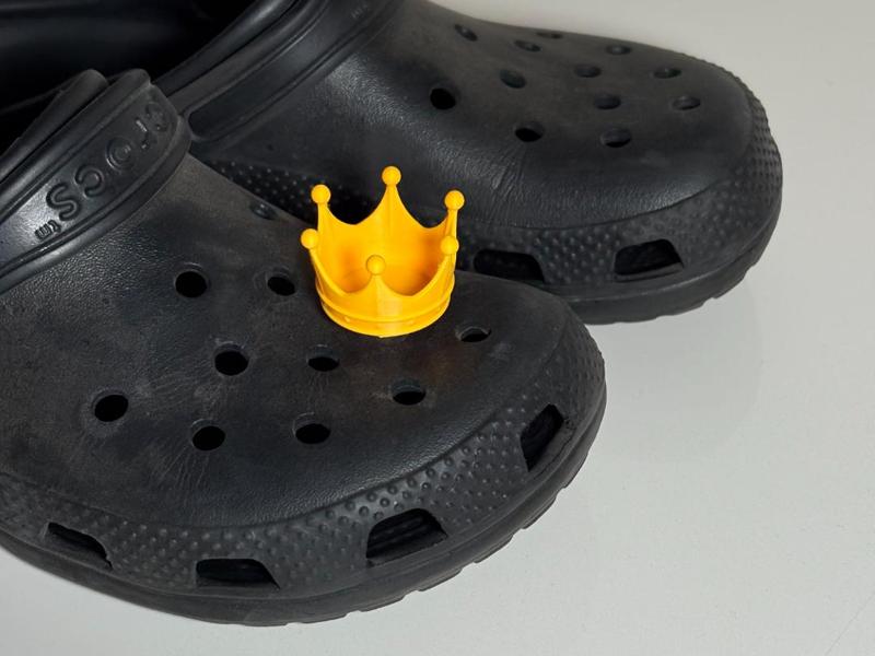 Crocs Crown Jibbitz Charms Queen King