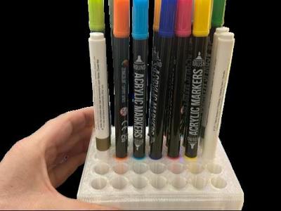 Markers Crayons Acrylic Pens Holder Organizer