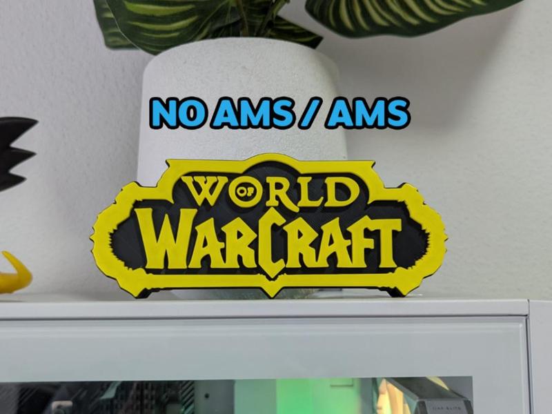 WoW / World of Warcraft Logo / Sign (NO AMS/AMS)