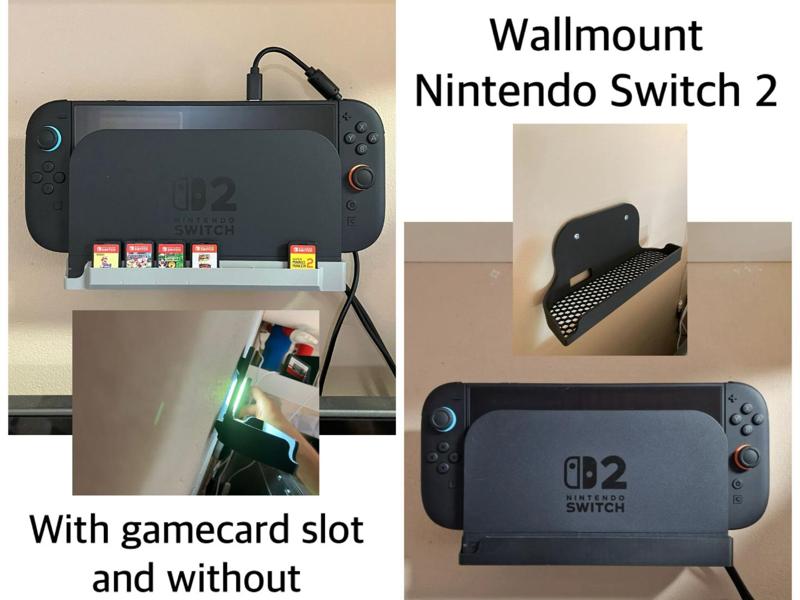 Nintendo Switch 2 TV Dock wall mount