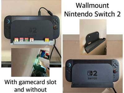 Nintendo Switch 2 TV Dock wall mount