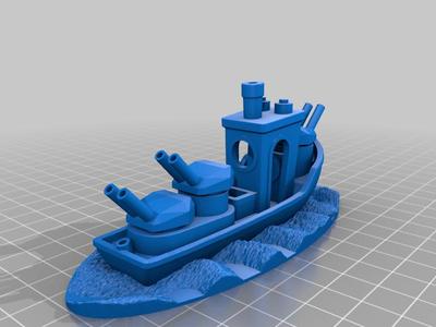 Battle Ship Benchy