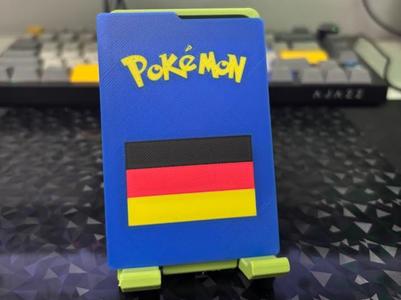 Pokemon storage divider for German cards