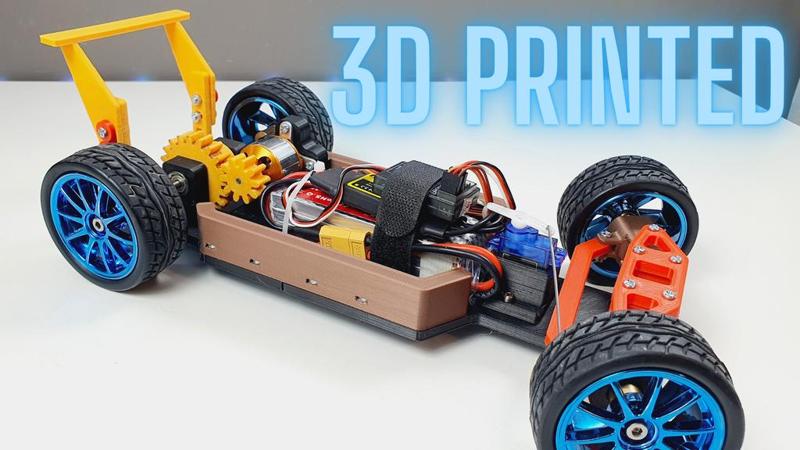  3D Printed RC Car 