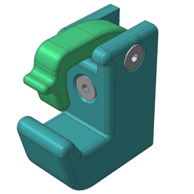 High Lift Jack mount on vertical surface