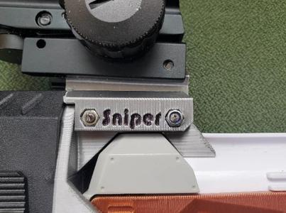 Sniper SPAMF Rail and Iron Sight for the Duper Stock Point