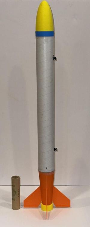 6. "Ez3D Super Max" Model Rocket