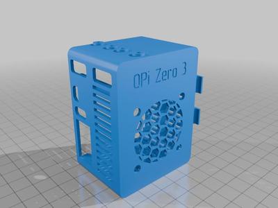 Orange Pi Zero 3 Case for Elegoo Neptune 3 Pro with 2 USB ports