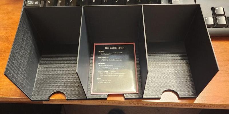 MTG / CCG Card Sorter (3 slot)