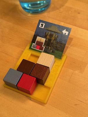 Minecraft, Heroes of the village boardgame tile holders