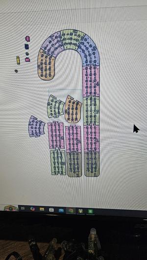 VLS Left candy cane WITH seed holder