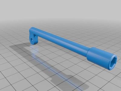 shorter rod for Threezero stand figure