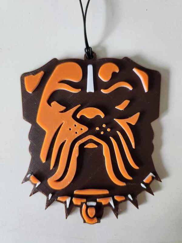 Cleveland Browns Car Rearview Mirror Ornament