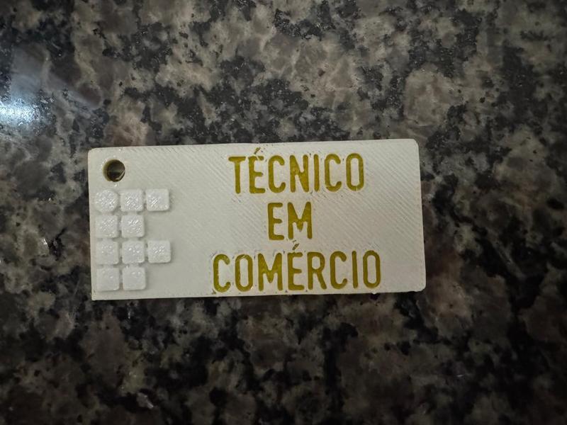 Chaveiro - Técnico em Comércio - Instituto Federal de Educação, Ciência e Tecnologia de São Paulo 
