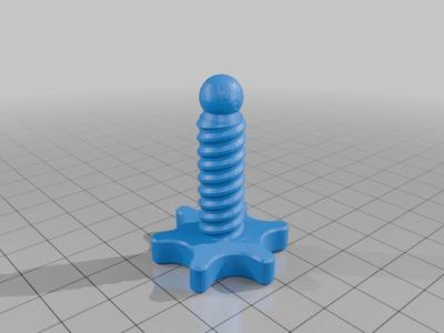 Acoustic guitar bridge clamp